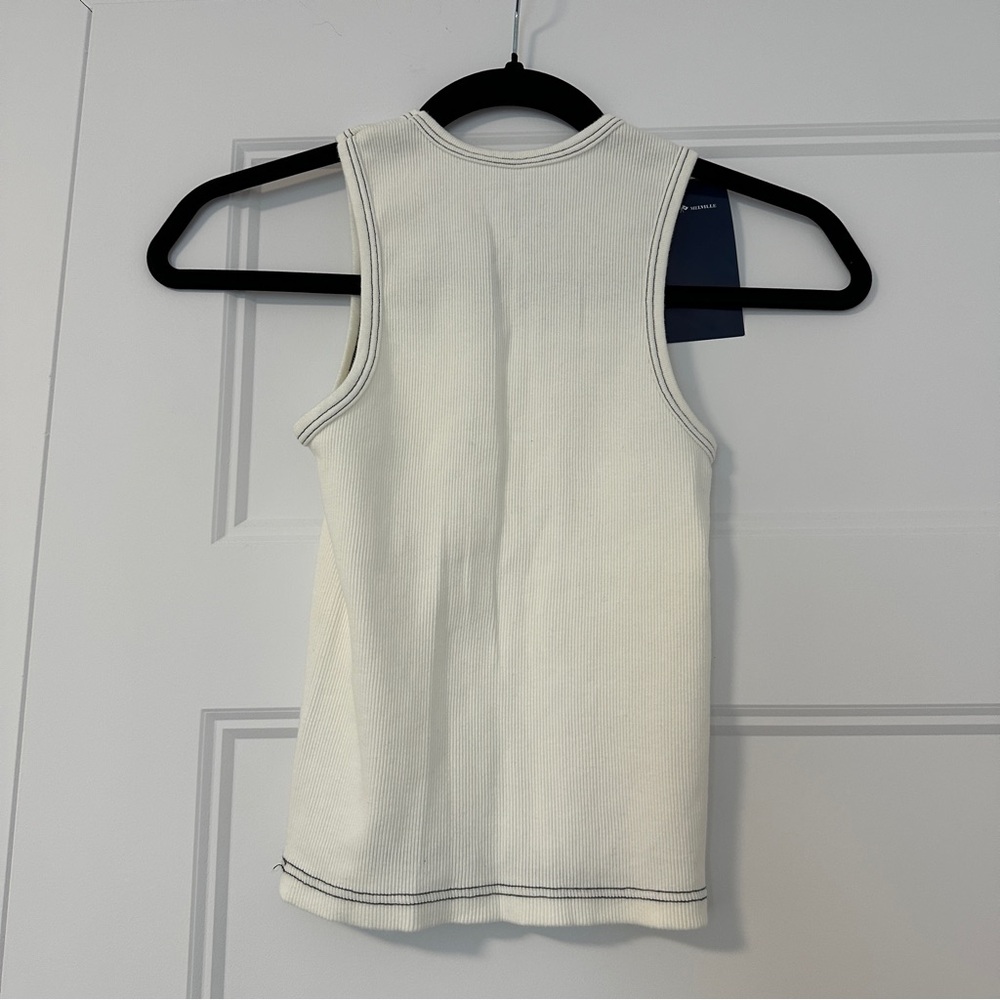 Brandy Melville White Natasha Tank - Picture 2 of 2
